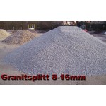 55224 Splitt 8 - 16 mm - Granit - weiss / schwarz / gelb - BIG BAG - ca. 0,5m³ - ca.850kg