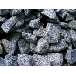 55226 Splitt 32 - 65 mm - Granit - weiss / schwarz / gelb - BIG BAG - ca. 0,5m³ - ca.850kg